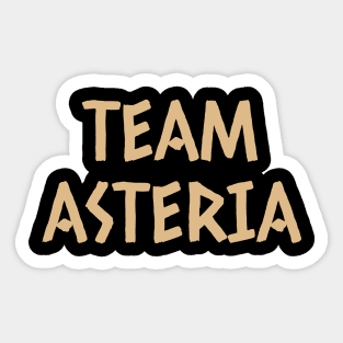 Team Asteria Ancient Greece Greek Mythology Titan God Sticker